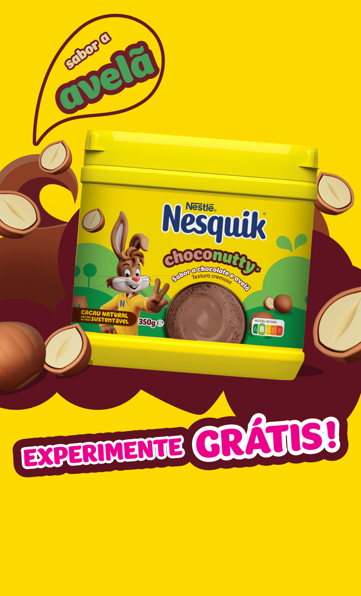 Experimente Grátis Nesquik Choconutty