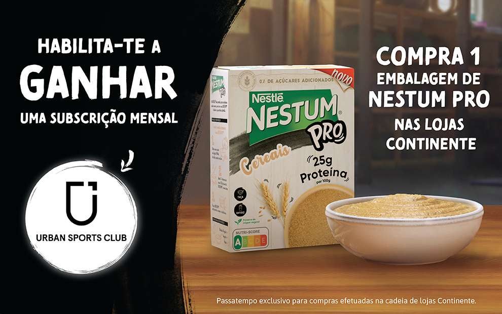 HABILITA-TE A GANHAR UMA DAS 15 SUBSCRIÇÕES MENSAIS URBANSPORTS CLUB COM NESTUM PRO!