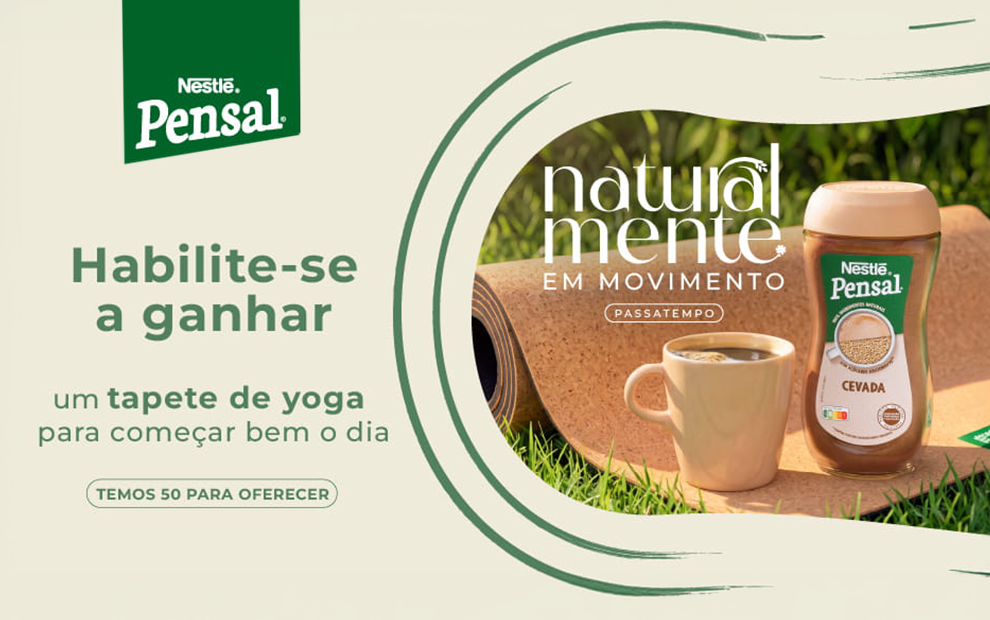 GANHA 1 DOS 50 TAPETES DE YOGA PENSAL QUE TEMOS PARA OFERECER!