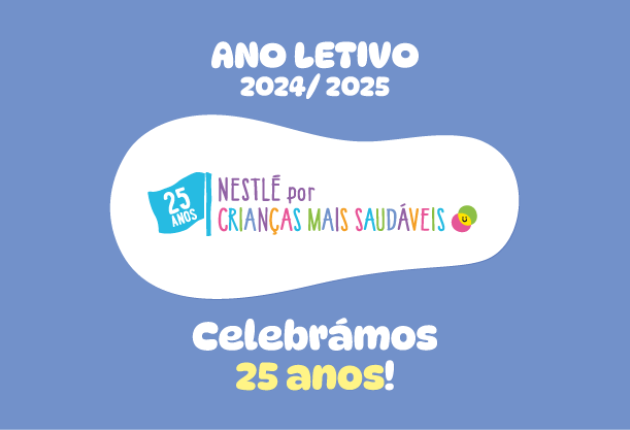 Resumo das celebrações do 25º aniversário do programa Nestlé por Crianças