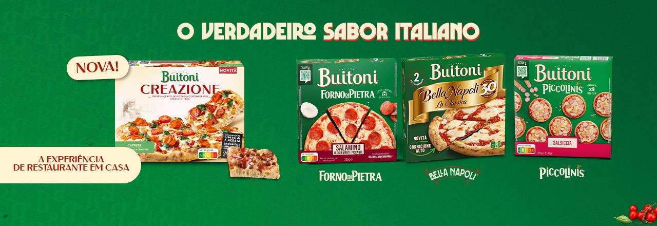 Buitoni: Pizzas e Mini Pizzas