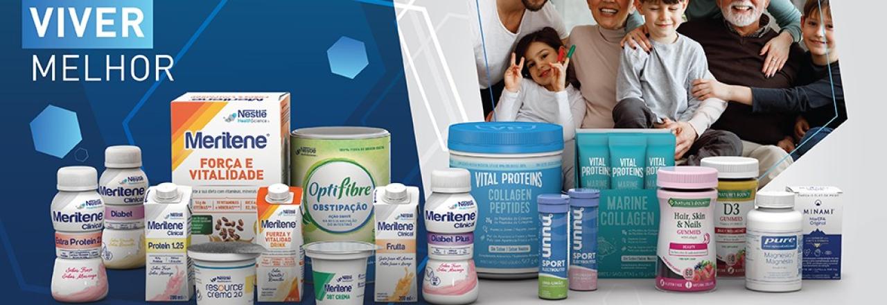gama de produtos nestlé health science