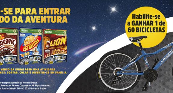 Ganhe 1 de 60 Bicicletas Mistas 26 com Cereais Nestlé®