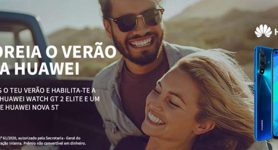Saboreia o verão com a Huawei