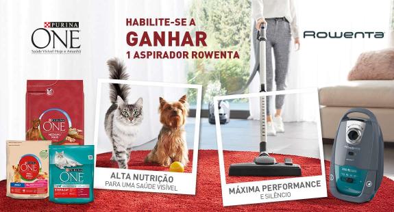 Habilite-se a ganhar um aspirador Rowenta