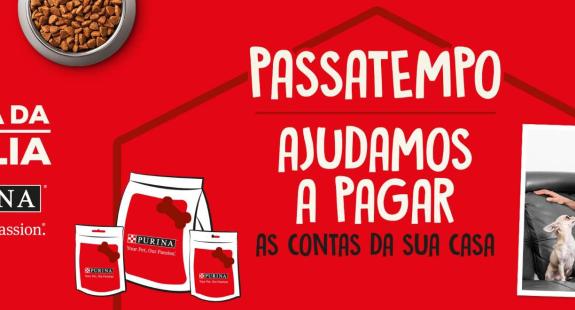 Ajudamos a pagar as contas da sua casa - Feira Jardim Purina e Continente