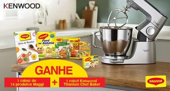 Cabaz MAGGI e um Robot de Cozinha KENWOOD