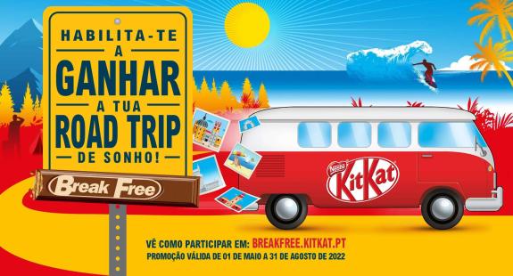 Passatempo KITKAT® Break Free