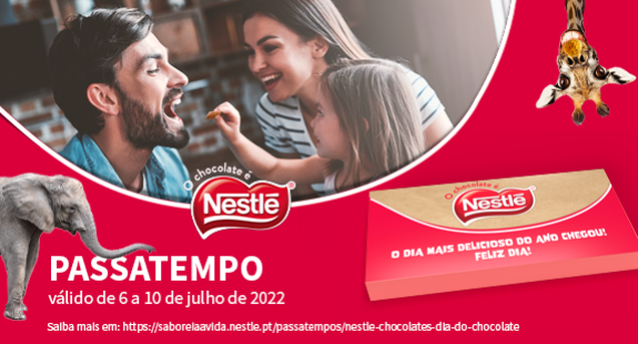O Chocolate é Nestlé – Dia do Chocolate