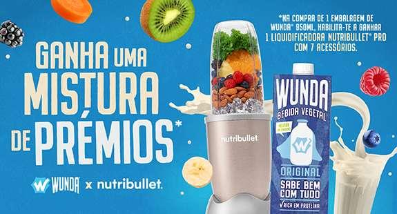 passatempo WUNDA® x NUTRIBULLET®