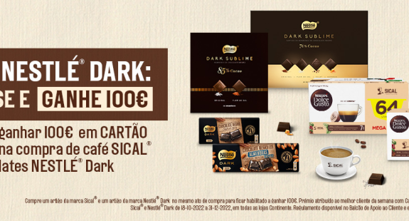 Sical + Nestlé Dark: Delicie-se