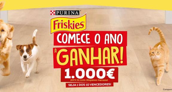 Comece o Ano a Ganhar com Friskies