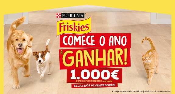 Comece o Ano a Ganhar com Friskies