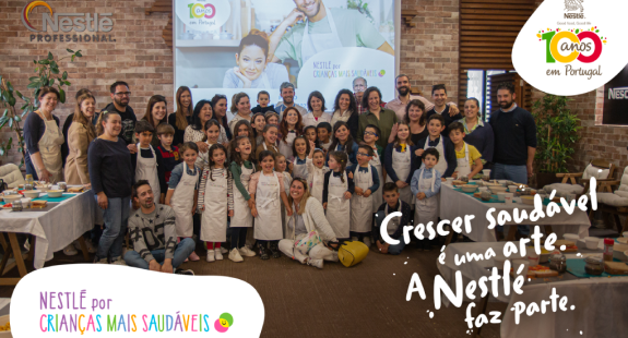 Nestlé por Crianças mais Saudáveis celebra os 100 anos da Nestlé Portugal 