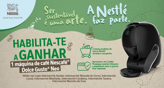 Habilita-te a ganhar uma Nescafé Dolce Gusto NEO