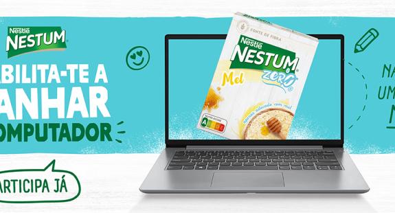 HABILITA-TE A GANHAR 1 DOS 10 COMPUTADORES PORTÁTEIS COM NESTUM NESTE REGRESSO ÀS AULAS!