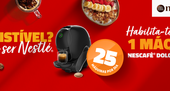 Ganha uma máquina Nescafé® Dolce Gusto® NEO®