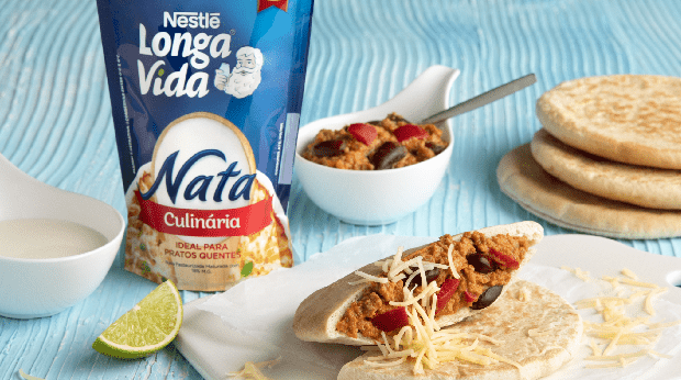 Pitas de Chili com Carne