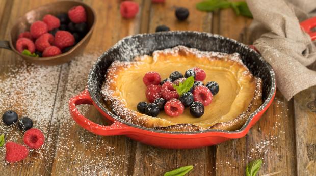 "panqueca no forno com leite co"