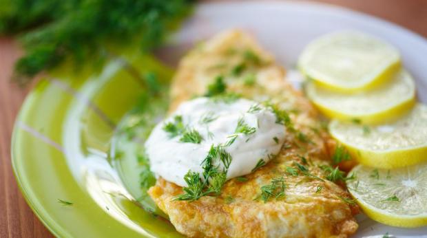 "Filetes de Peixe com Molho de "