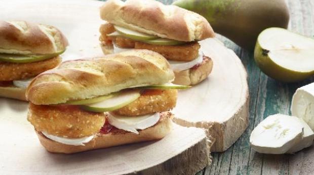 "SanduÃ­che vegetariana de nugge"