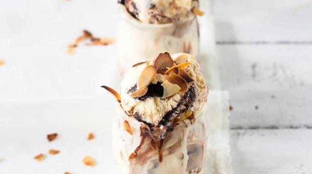 "Gelado de natas com molho de c"