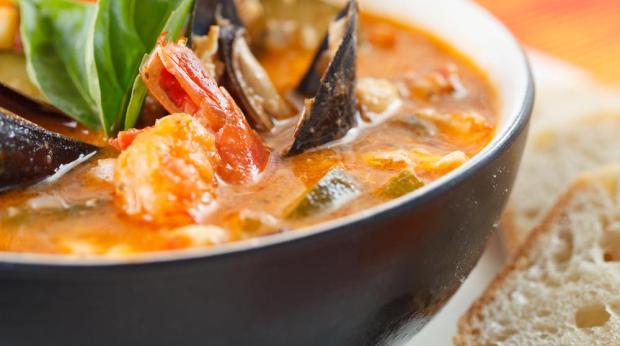 "Vichyssoise de Mariscos"