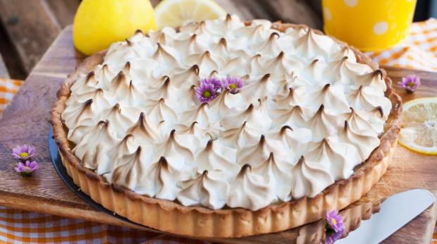"Tarte de limÃ£o com merengue"