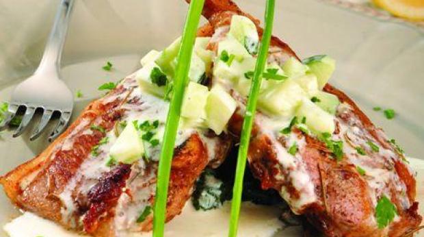 "cozinhar Costeletas de borrego"