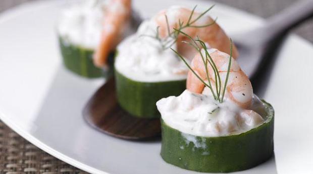 "cozinhar Pepinos recheados com"