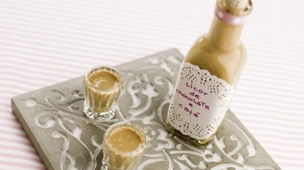 "cozinhar Licor de Chocolate e "