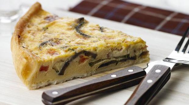 "cozinhar Tarte de legumes medi"