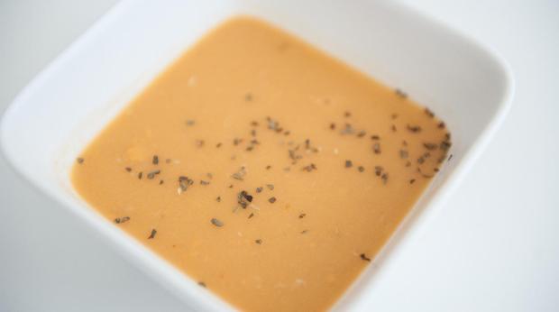 "Creme picante de camarÃ£o"