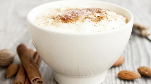 "Arroz doce com nozes"