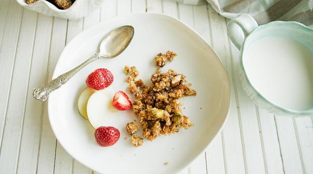 "receita granola maçã nestum"