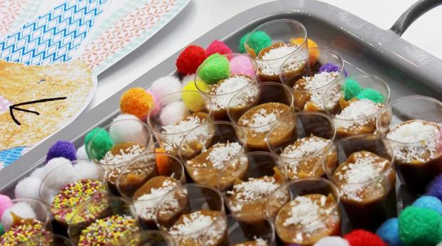 "copinhos de chocolate e canela"