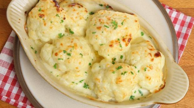 "Couve-Flor com Cebolinho"