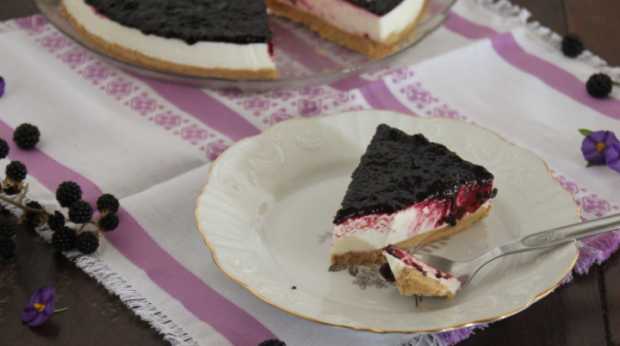 "Cheesecake de Amoras"