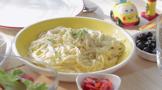 "cozinhar receita esparguete qu"