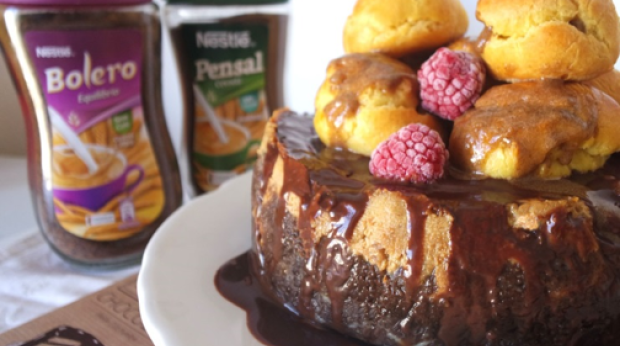 "Chessecake Bolero com choux de"