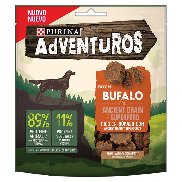 Adventuros® Rico em Búfalo com Cereais Ancestrais