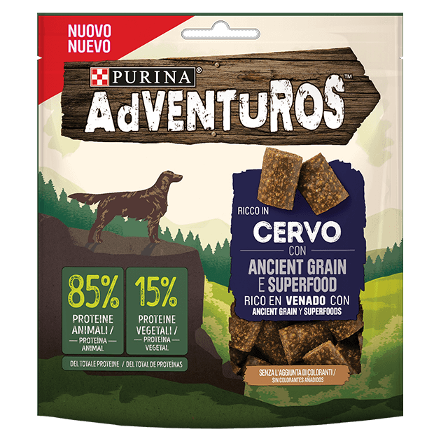 Adventuros® Rico em Veado com Cereais Ancestrais