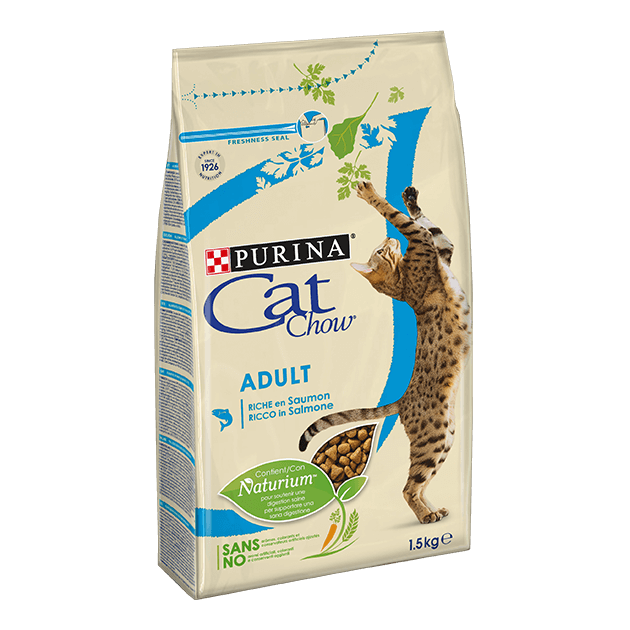 CAT CHOW® Adult com Salmão &amp; Atum