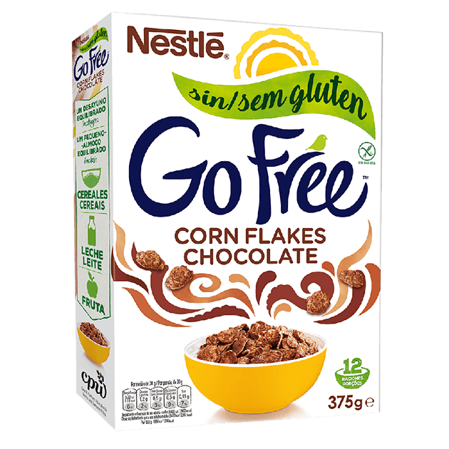 Go Free Corn Flakes Sem Glúten Chocolate