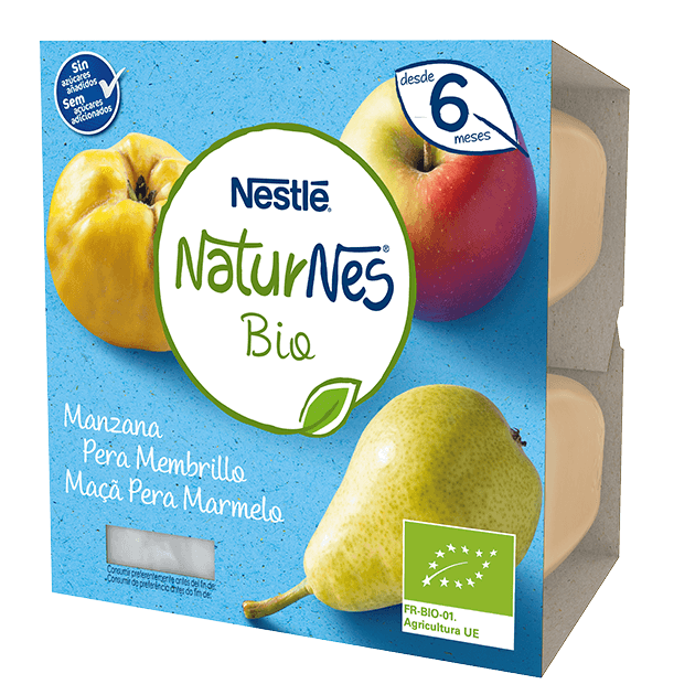 NATURNES Bio Maçã Pera Marmelo