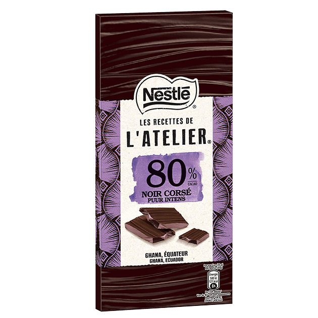 NESTLÉ Les Recettes de l’Atelier 80% Cacau