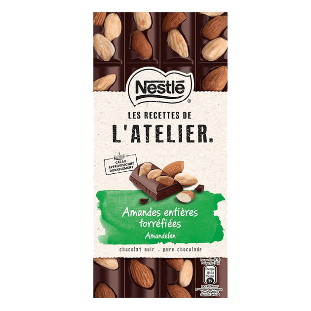 NESTLÉ Les Recettes de l’Atelier Chocolate Preto Amêndoas