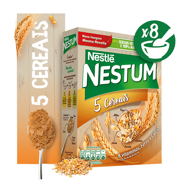 Nestum 5 Cereais com Cereais Integrais