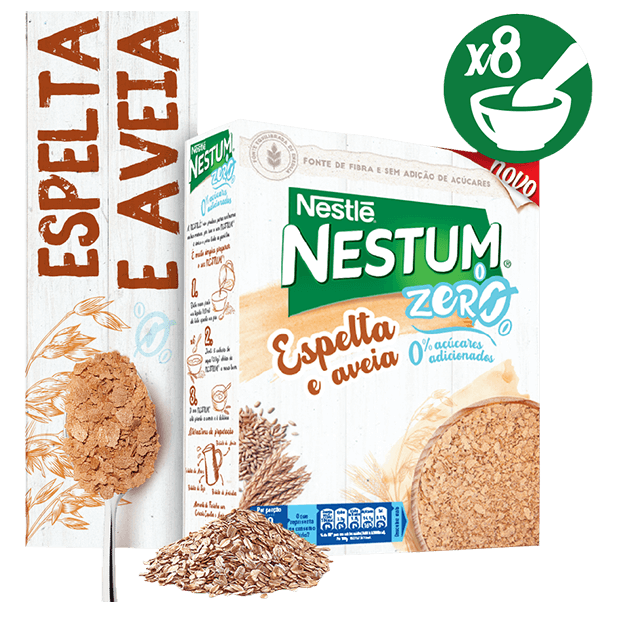 Nestum Zero Espelta e Aveia