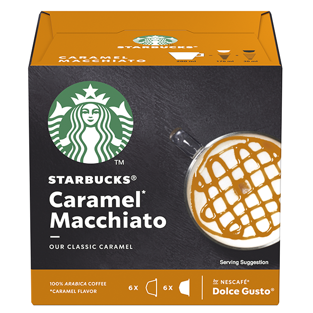 STARBUCKS® Caramel Macchiato by NESCAFÉ® Dolce Gusto
